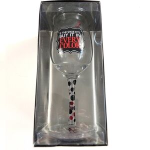 Novelty Shoeaholic Wine Glass If the Shoe Fits Buy It In Every Color gift idea